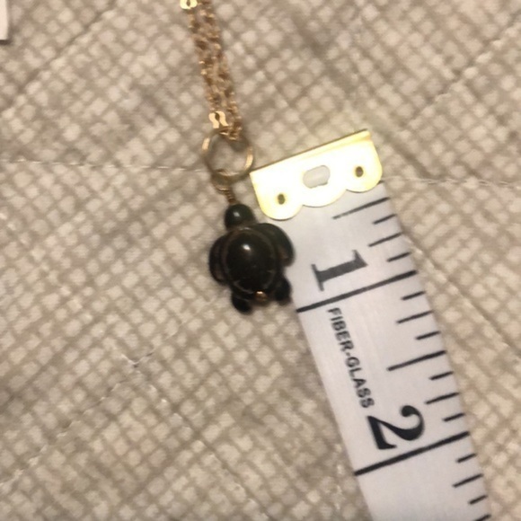Marie Chavez tiny turtle necklace 18 inch chain. Turtle lovers!!! in dust bag‎ - Picture 7 of 7
